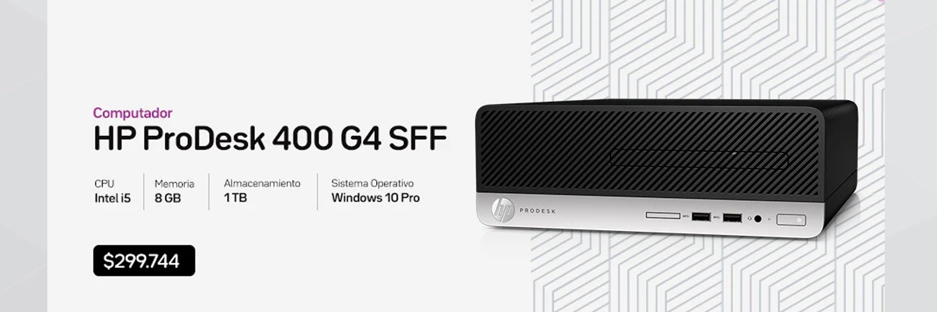 Computador HP ProDesk 400 G4 SFF